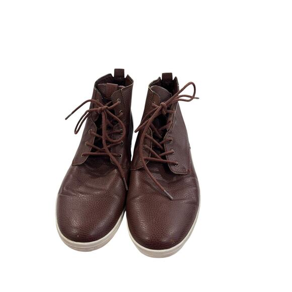Size 12 Ben Sherman High-Top Brown Leather Casual Chukka...